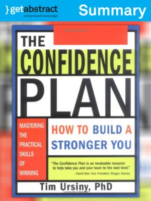 cover image of The Confidence Plan (Summary)
